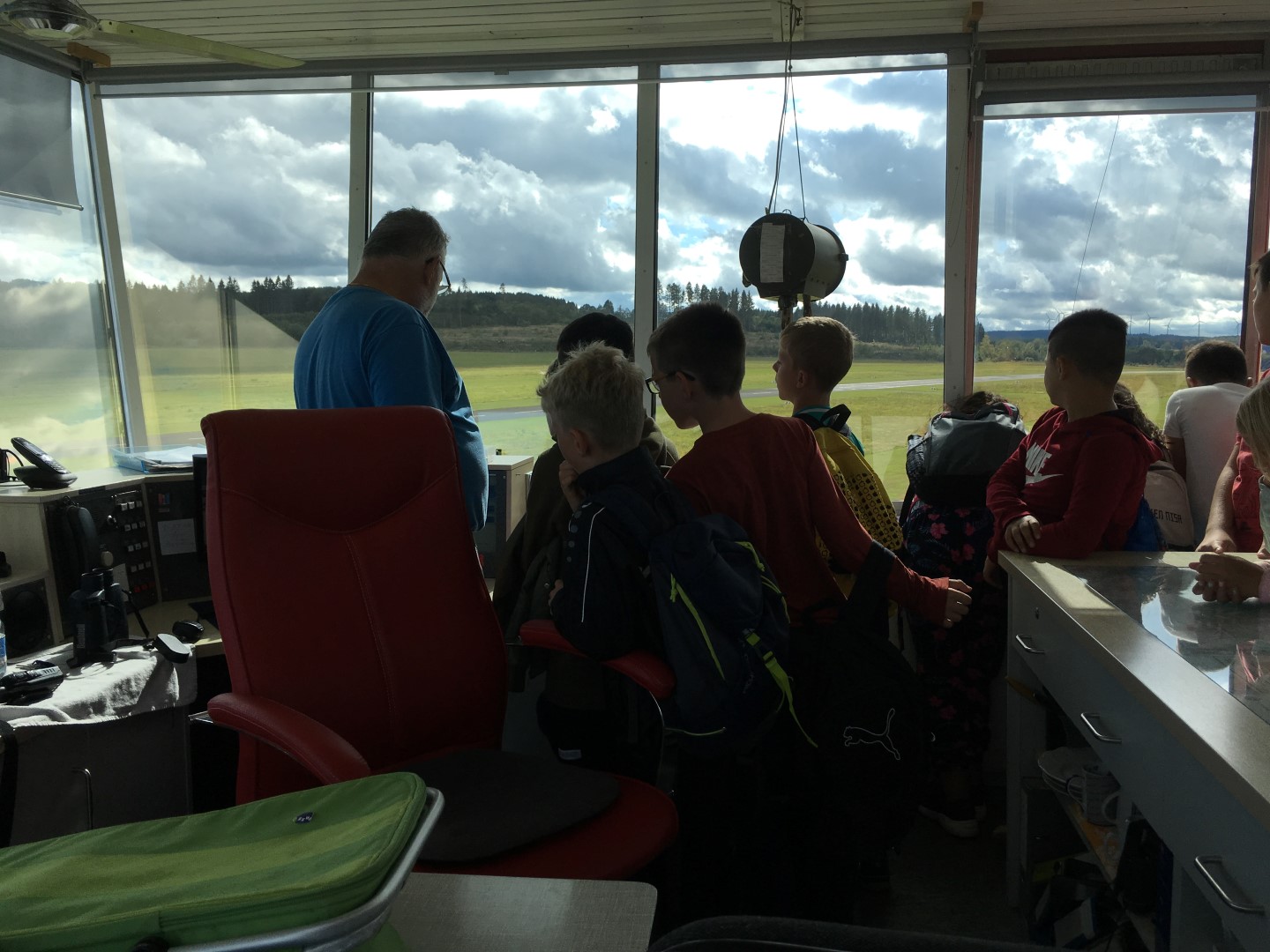 Segelflugplatz 4. Schuljahr